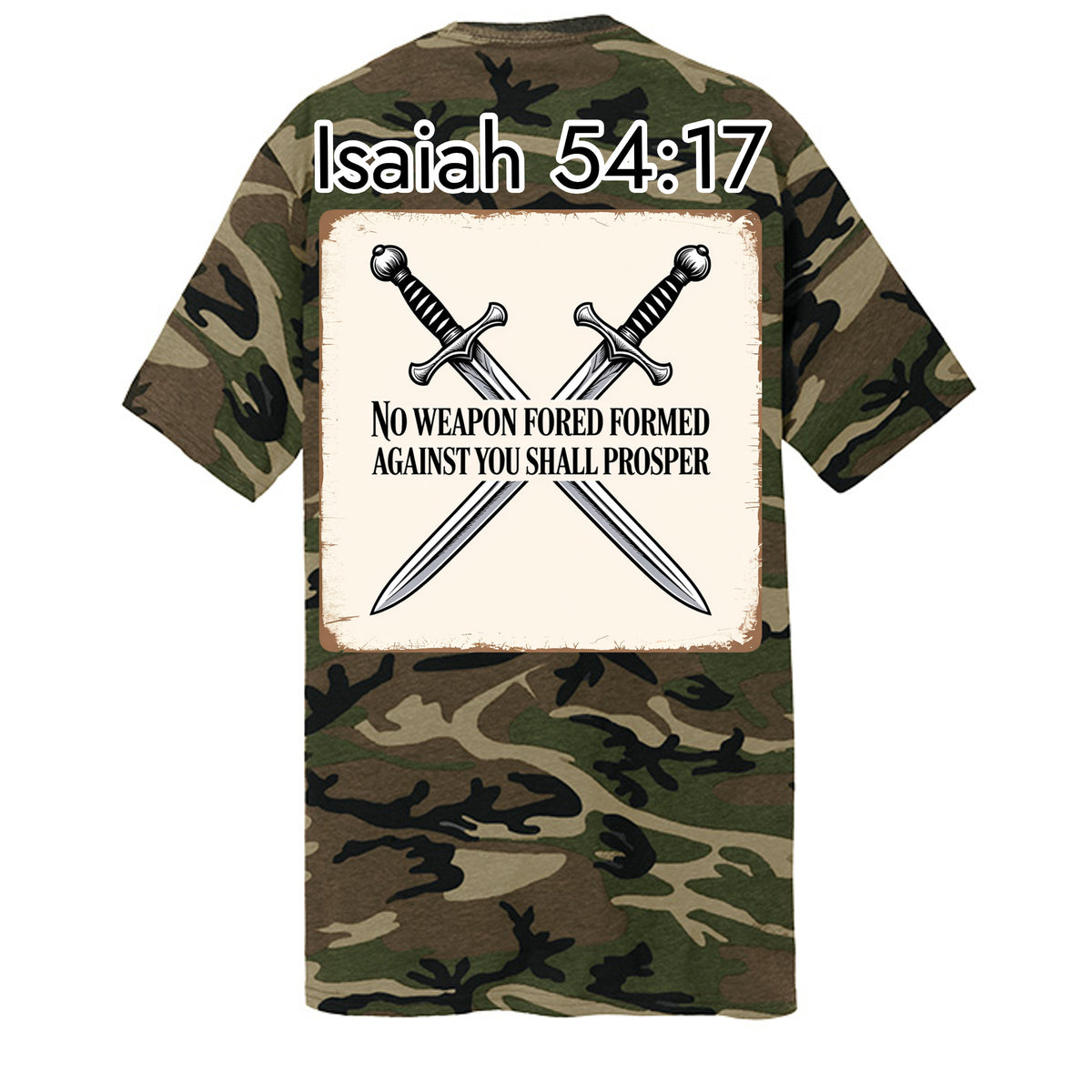 Military Camo - PC54C - BACK