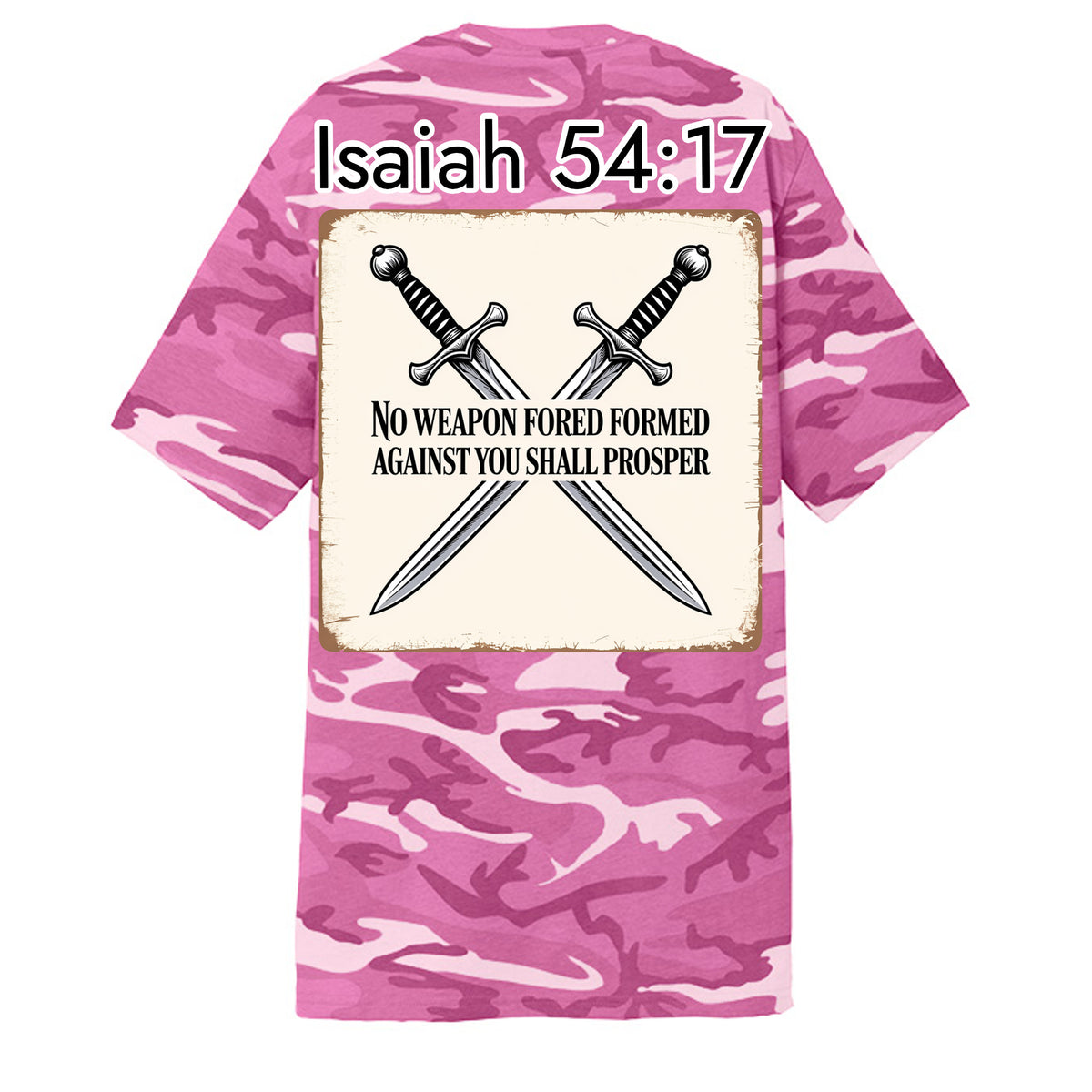 PINK CAMO - PC54C - BACK