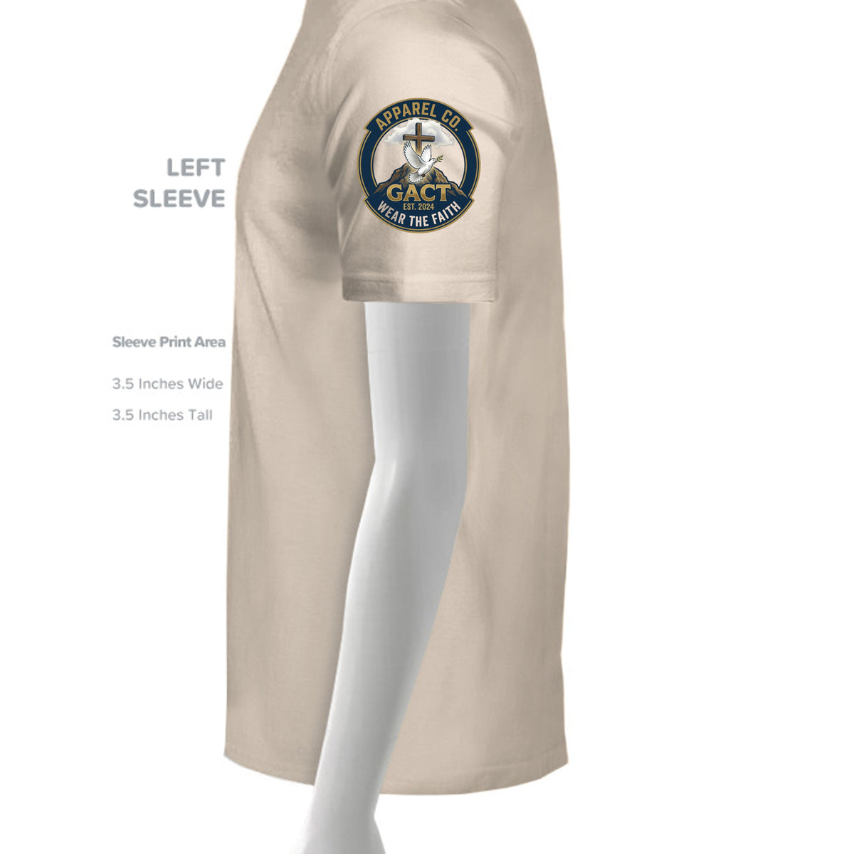 HEATHER DUST - B8882 - SLEEVE_LEFT