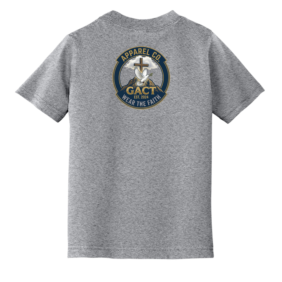 Athletic Heather - CAR54T - BACK