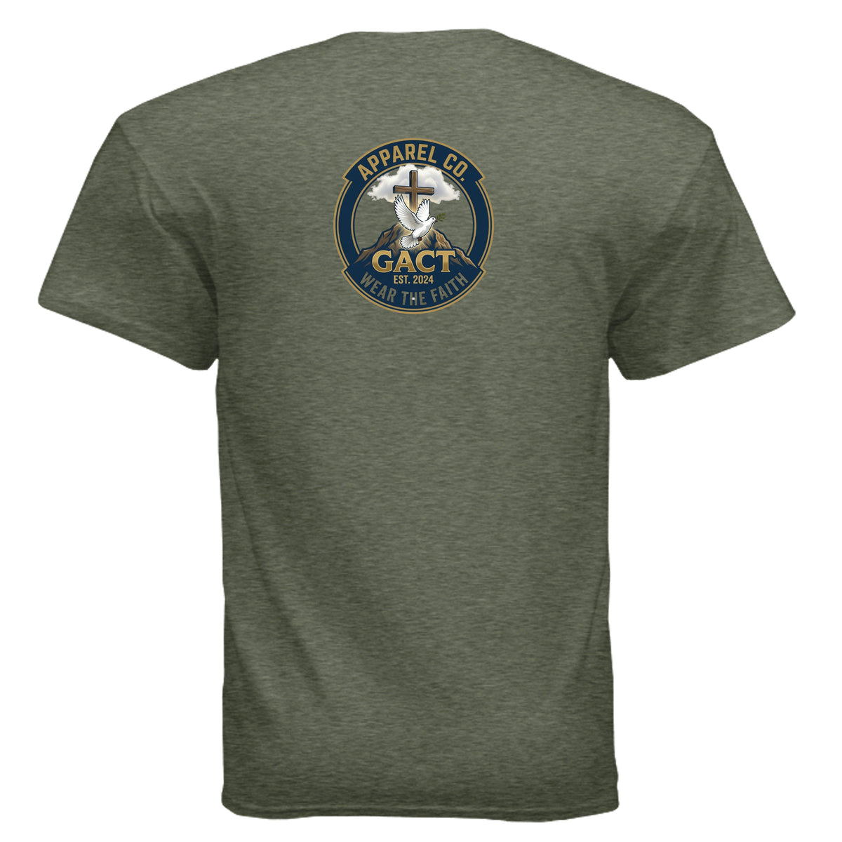 HEATHER MILITARY GREEN - G500 - BACK