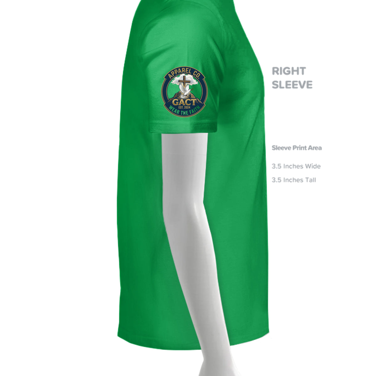 Irish Green - 3000 - SLEEVE_RIGHT