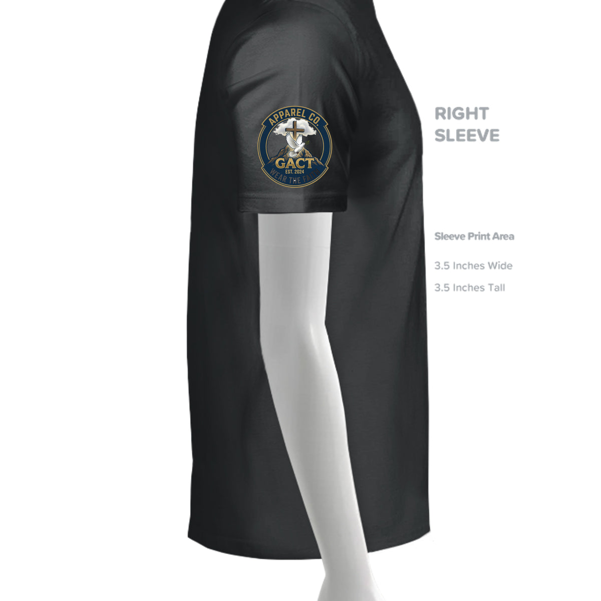 Black - 3000 - SLEEVE_RIGHT