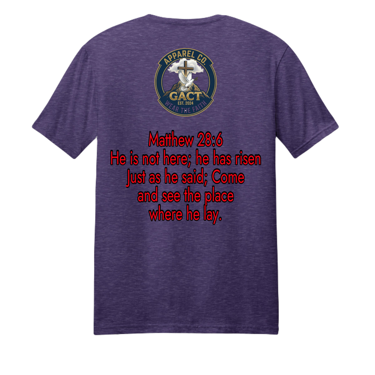 Team Purple He - PC455 - BACK