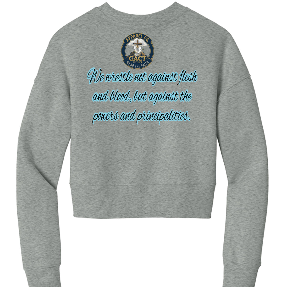 Heathered Steel - DT1105 - BACK