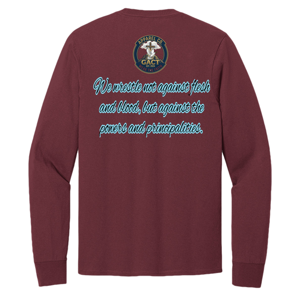 Athletic Maroon - PC54LS - BACK