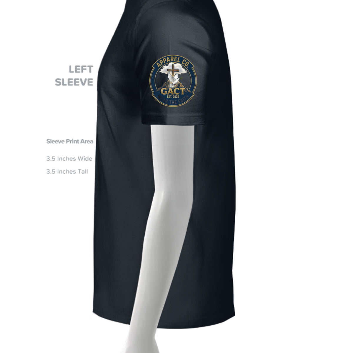 Black - BR210 - SLEEVE_LEFT