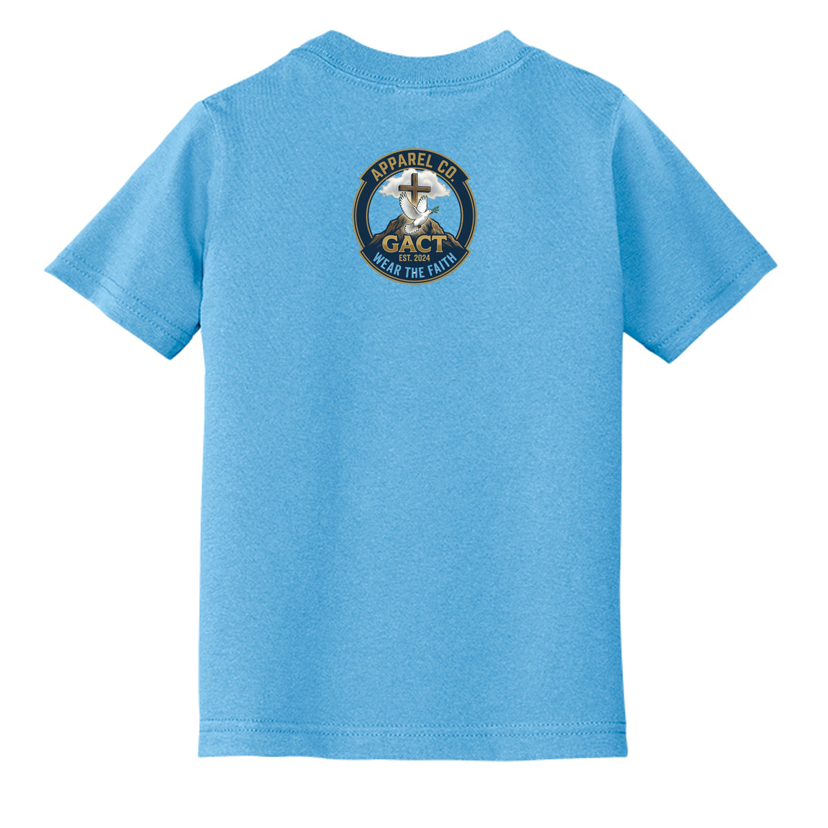 Aquatic Blue - CAR54T - BACK